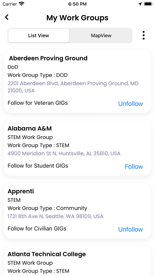 #8. GigPilot App (iOS) By: Douglas Zweber