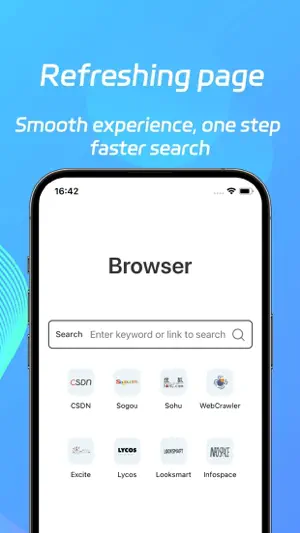 Browser ：Fast Web Browsing screenshot 1
