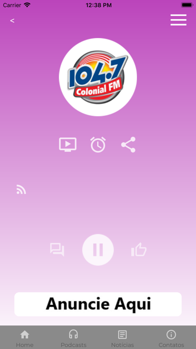 Rádio Colonial FM 104.7 Screenshot