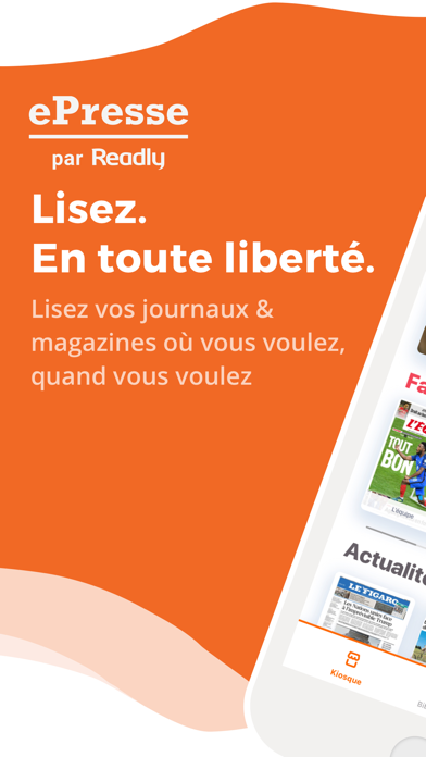 ePresse : presse et magazines Screenshot