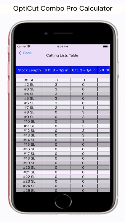 OptiCut Combo Pro Calculator screenshot-6