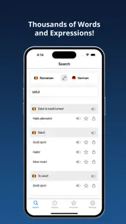german romanian dictionary + iphone screenshot 2