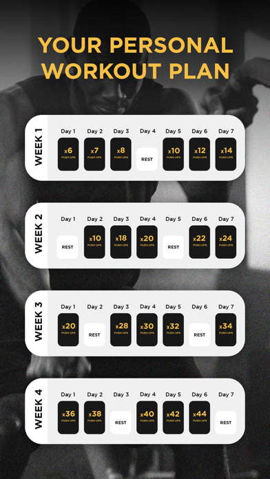 Muscle Gain Gym & Home Workout Screenshot