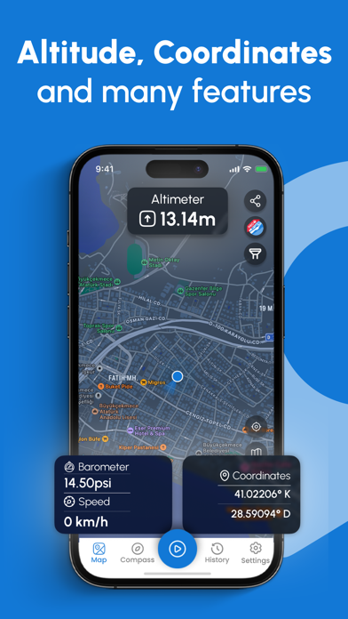Altimeter : Barometer & GPS Screenshot