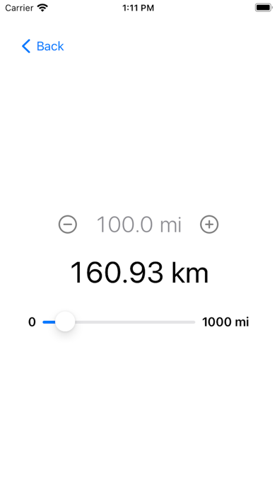 Screenshot #2 pour Miles and Kilometers