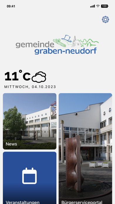 Gemeinde Graben Neudorf Screenshot
