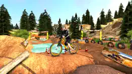 offroad cycle stunt race game iphone screenshot 2