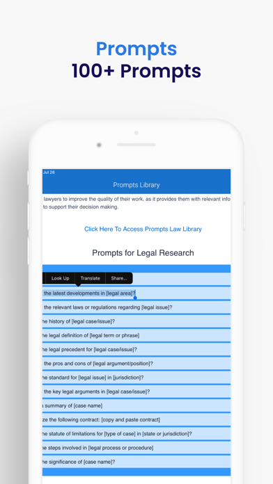LawLogic AI Legal Assistant Screenshot