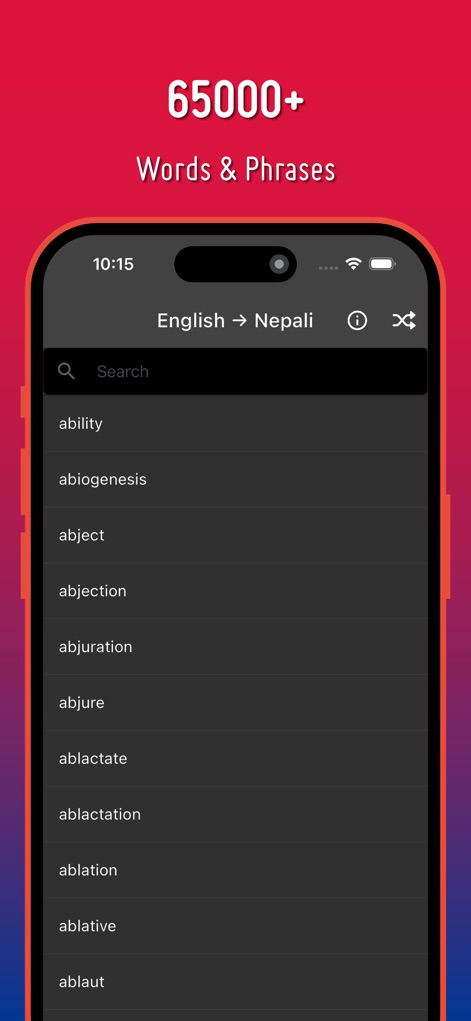 English To Nepali Dictionary - Reference App | MWM