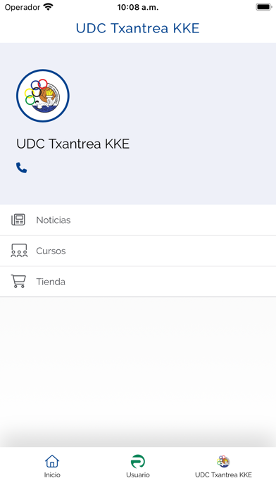 UDC Txantrea KKE Screenshot