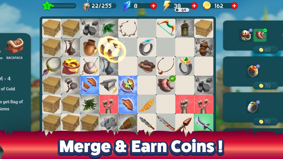 #1. Sultan Merge (iOS) Bởi: Cherrypick Games S.A.
