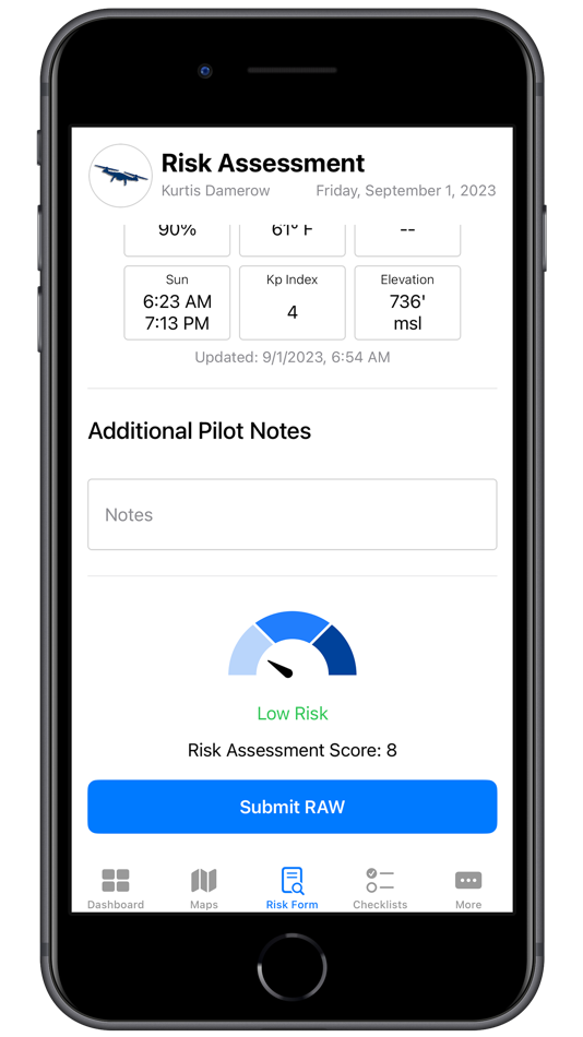 #4. Tailboard UAS (iOS) 由: Kurtis Damerow