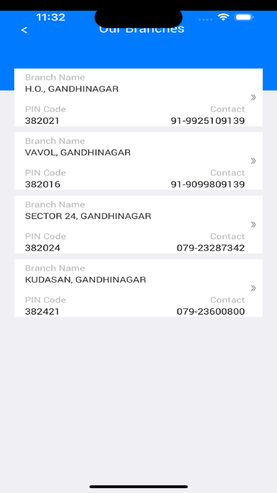 Gandhinagar Urban Bank Screenshot