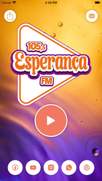 Rádio FM Esperança 105.5 Screenshot