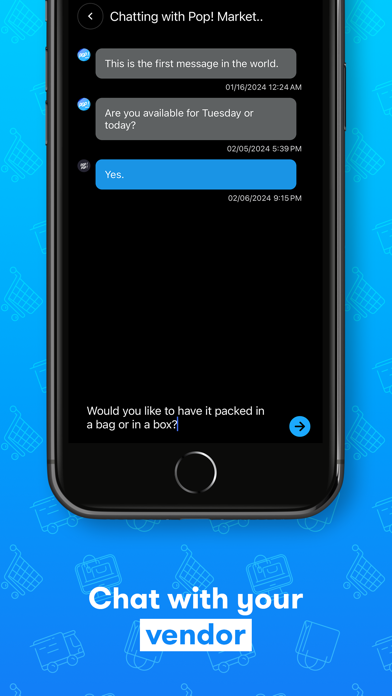 Pop! Market Screenshot