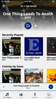 97.1 the river iphone screenshot 2