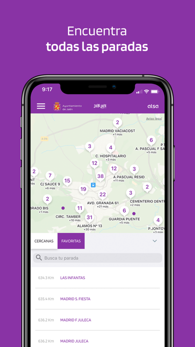 Transporte Urbano de Jaén Screenshot