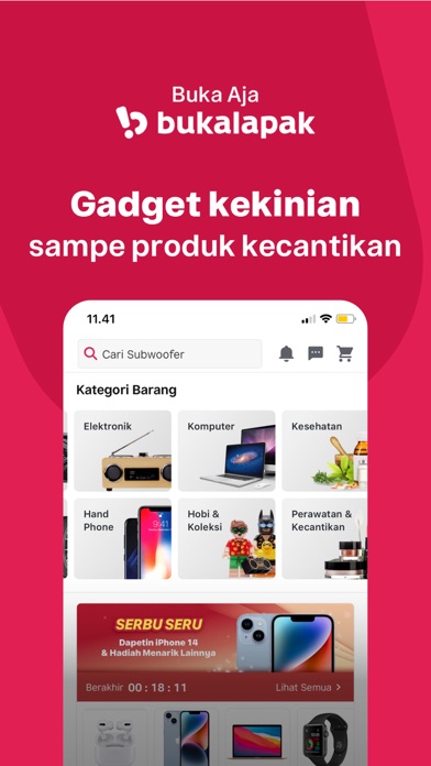 Screenshot #1 pour Bukalapak - Jual Beli Online