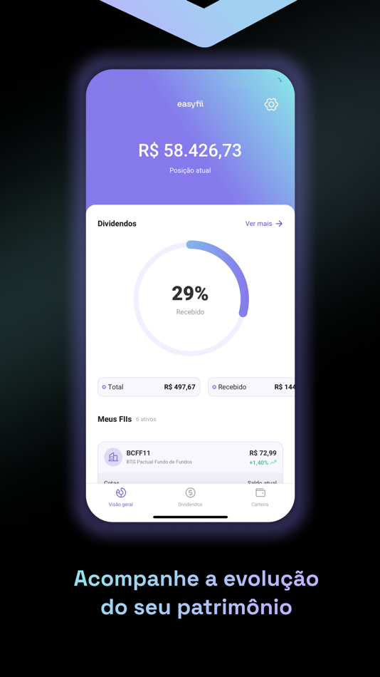 #2. Fundos Imobiliários | Easy FII (iOS) بواسطة: Filipe Menezes