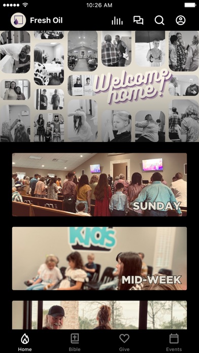 Fresh Oil Worship Center Screenshot