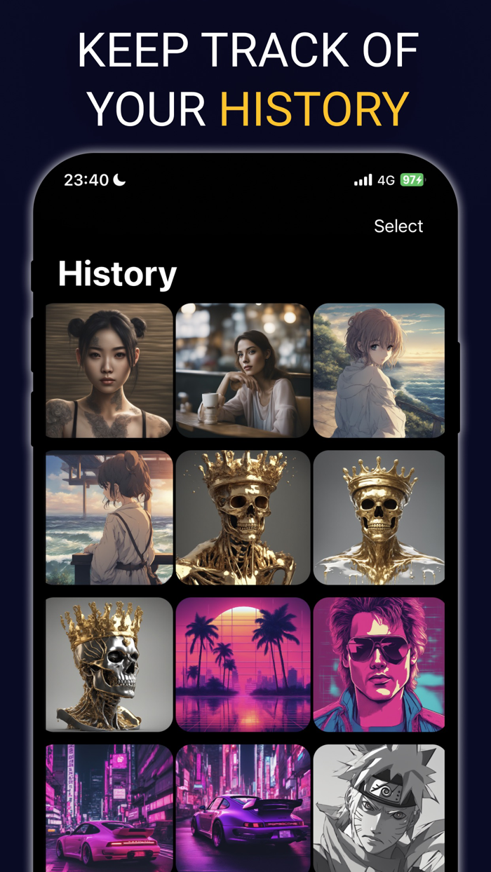 AI Art Generator - Journey