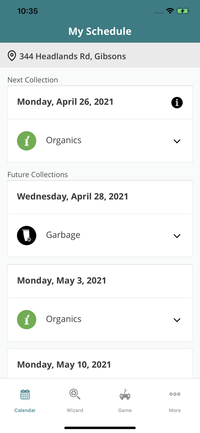 Gibsons Waste Collection