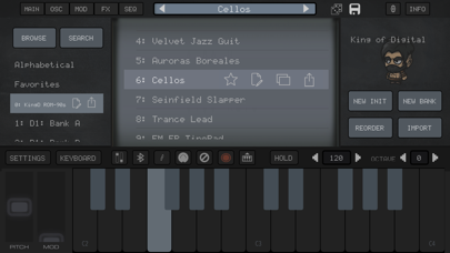 Screenshot #3 pour King of Digital | Hybrid Synth