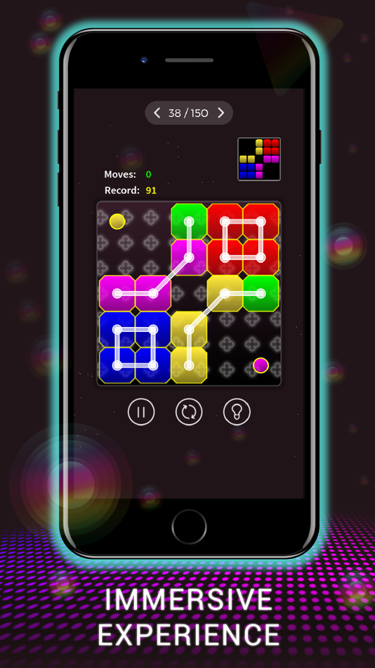 #2. Links Puzzle - Relaxing puzzle (iOS) 来自: Viviana Baeza