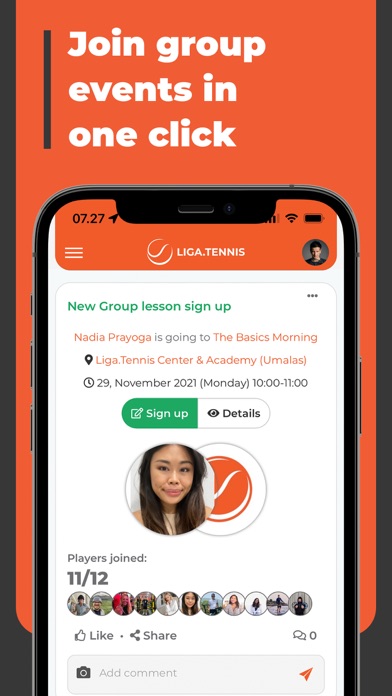 Liga App Screenshot