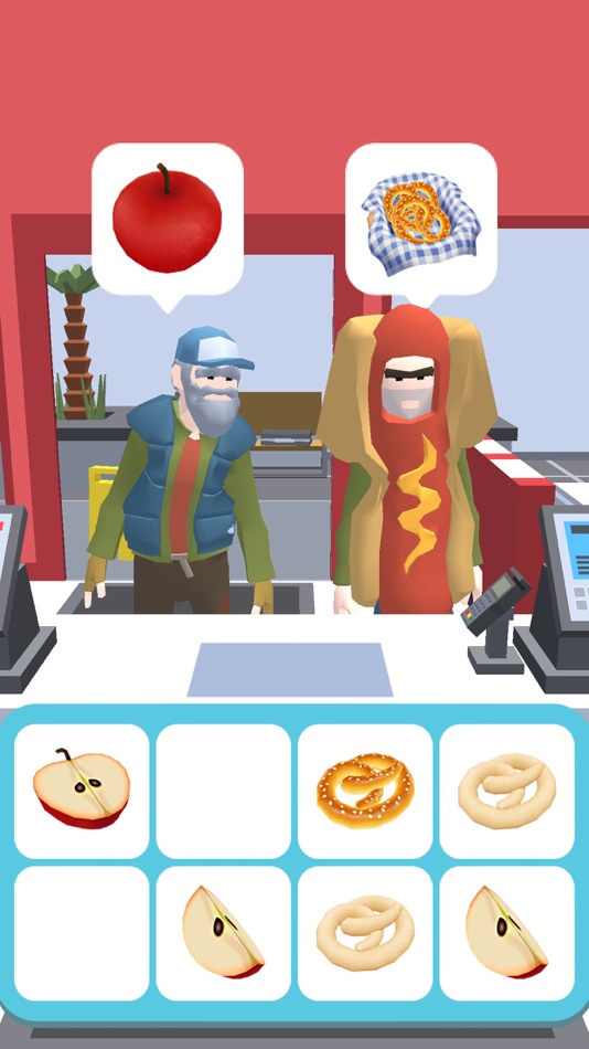 #6. Merge Food 3D (iOS) 由: Graphics Meme LLC