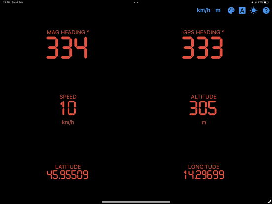 Screenshot #6 pour Simple GPS Dashboard