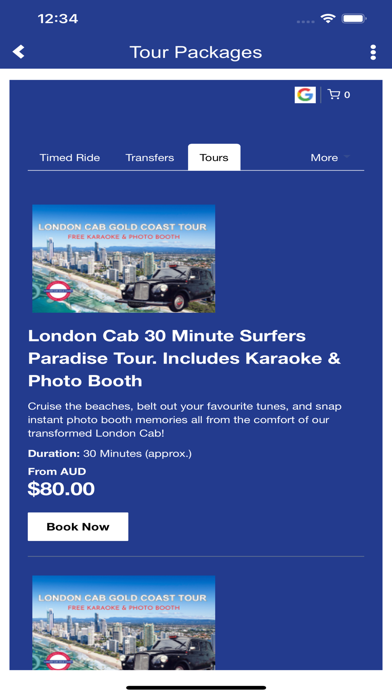 London Cab Rides Screenshot