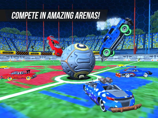 Rocket Soccer Derby iPad app afbeelding 5