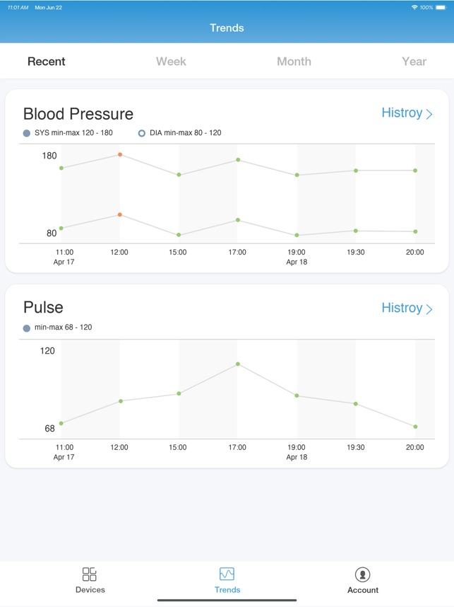 iHealth Myvitals (Legacy) on the App Store