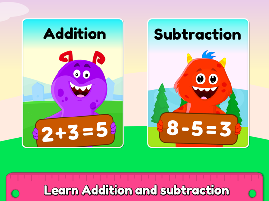 Screenshot #1 for Addition & Subtraction Kids K2