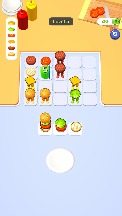 Screenshot #3 pour Burger Jam: Cooking Puzzle