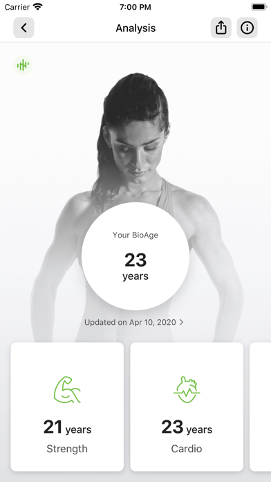énergie Fitness Screenshot