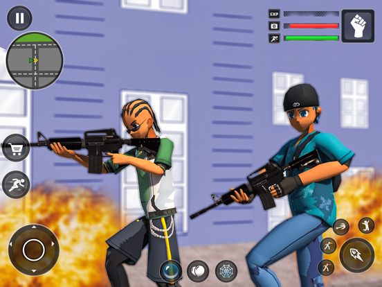 Epic Anime Gangster City iPad screenshot 4 - Games app