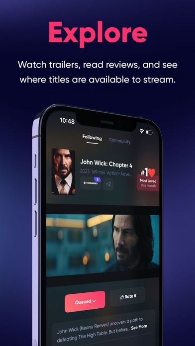 Queue - Find Movies & Shows Screenshot