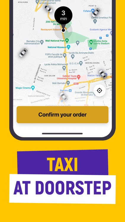 SoRo Service: Bamako Taxi