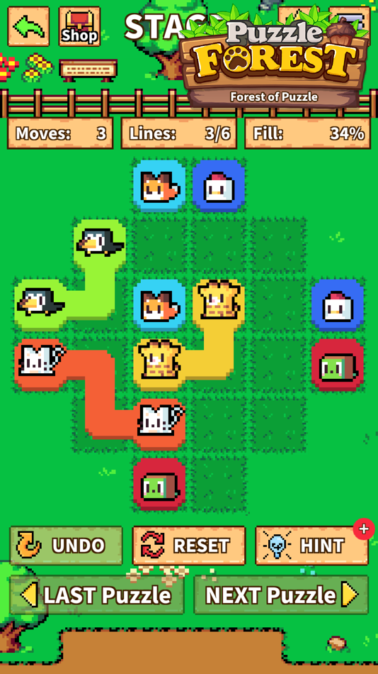 #5. Puzzle Forest: Color Link (iOS) 由: TaeHoon Kim