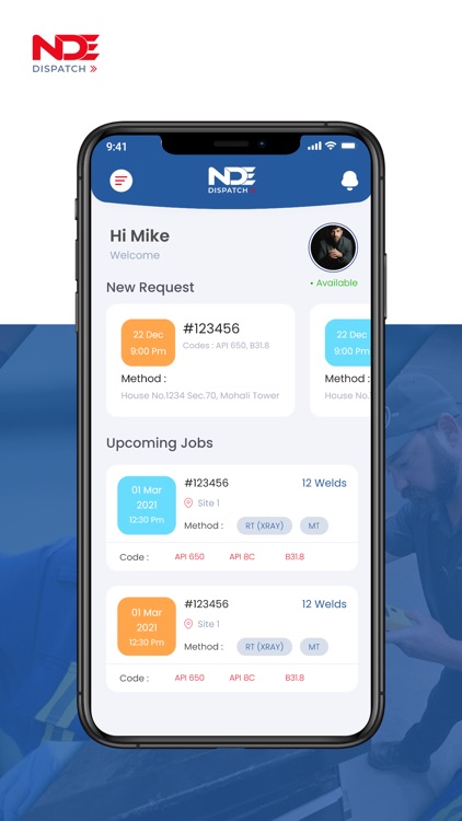 NDE Dispatch Technician