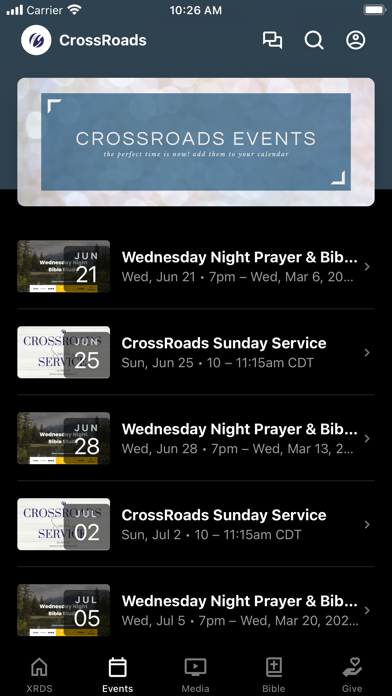 CrossRoads Church DeSoto Screenshot