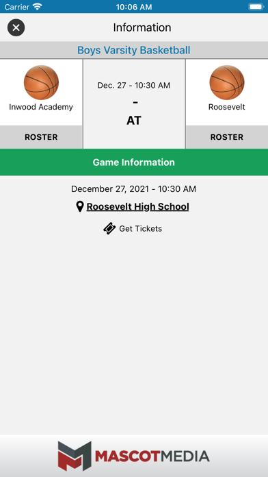 Inwood Trailblazers Athletics Screenshot