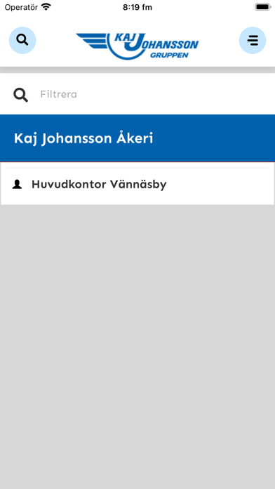 Kaj Johansson Gruppen Screenshot
