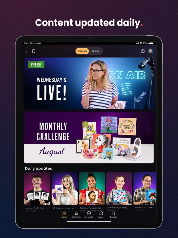 Screenshot #6 pour Cupixel: AR Tracing & Classes