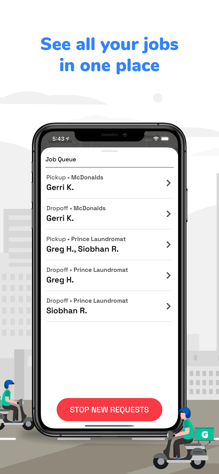 Gomo Fleet: Delivery screenshot 1