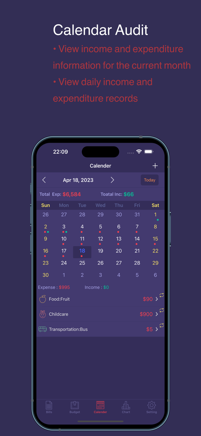 Bookkeeping and Budget
