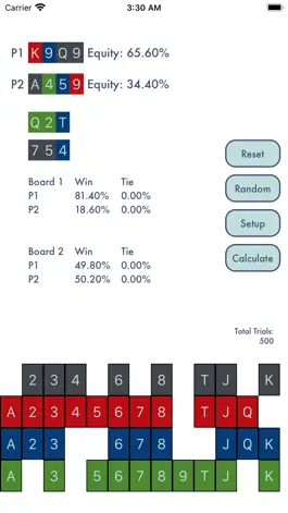 Game screenshot Double Board Equity Calculator mod apk