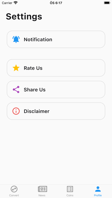 Crypto Gain Loss Converter Screenshot